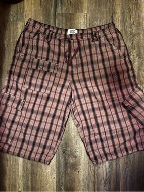 Urban Outfitters BDG Plaid Cargo Shorts